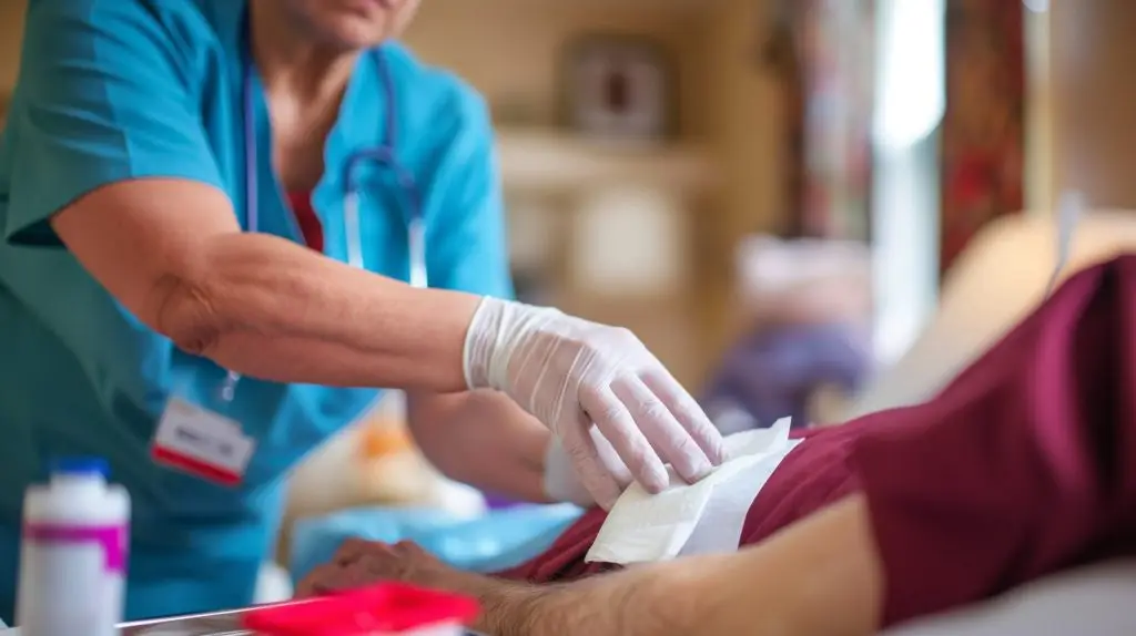 טיפול בפצעי לחץ